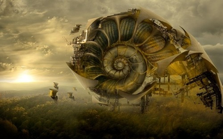 Illustration for article titled Wandering Cities That Roam The Steppes